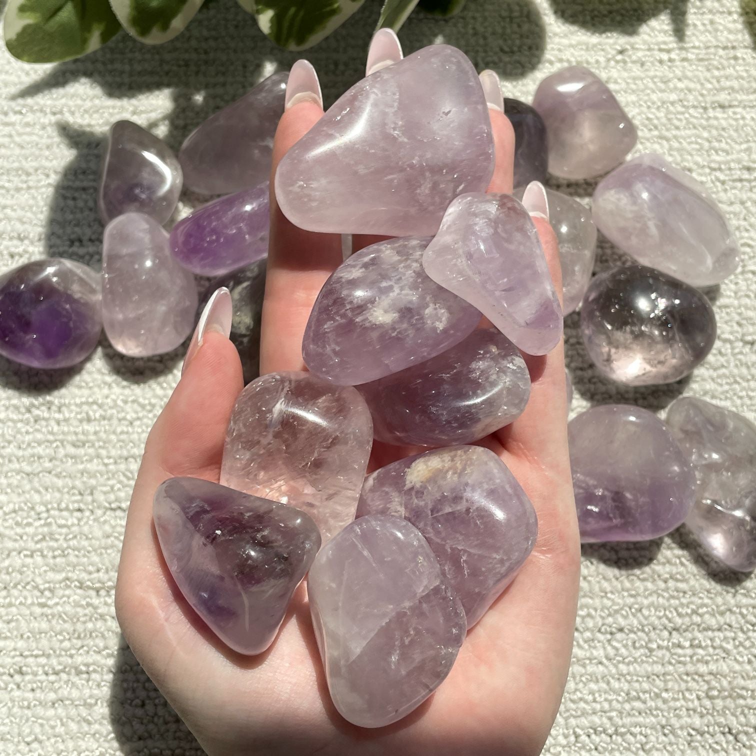 Amethyst Tumbled 1KG - QB Amethyst Tumbled 1KG - QB